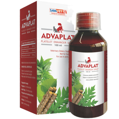 Savavet Advaplat Platelet Enhancer Syrup — side view