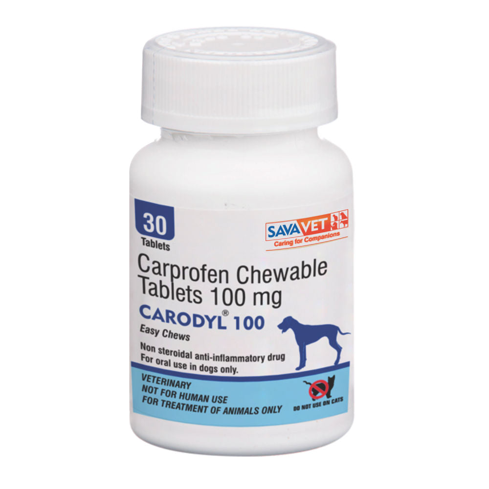 Savavet Carodyl (Carprofen) 100mg Tablet for Dogs — back view
