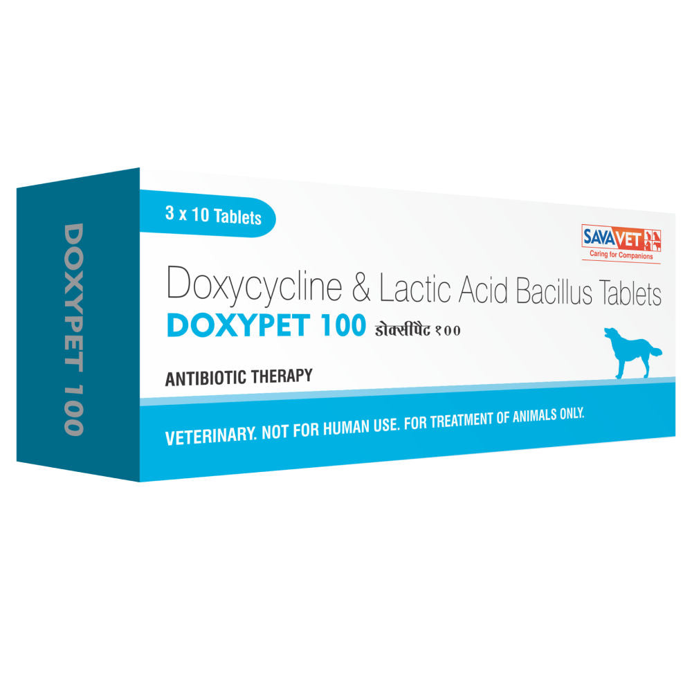 Savavet Doxypet (Doxycycline) Tablet for Dogs and Cats — side view