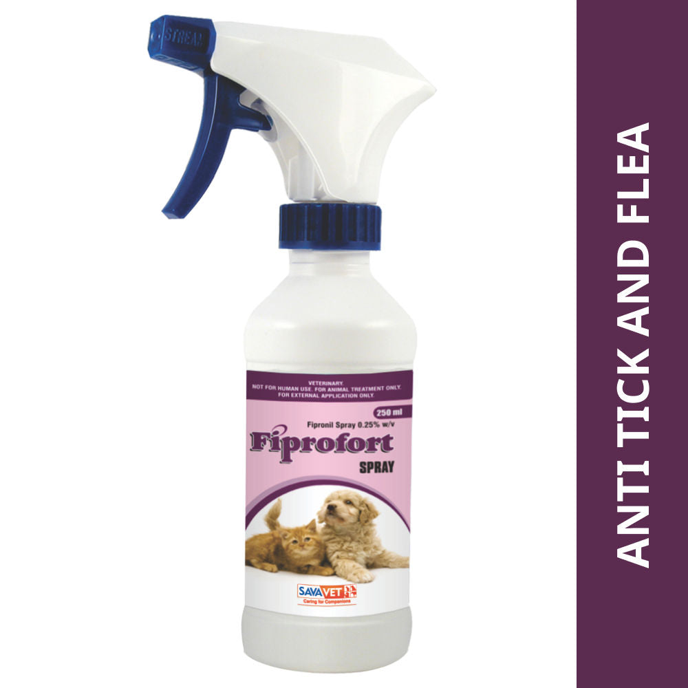 Savavet Fiprofort Tick And Flea Control Spray