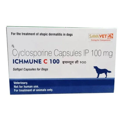 Savavet Ichmune C (Cyclosporine) Tablet for Dogs — back view