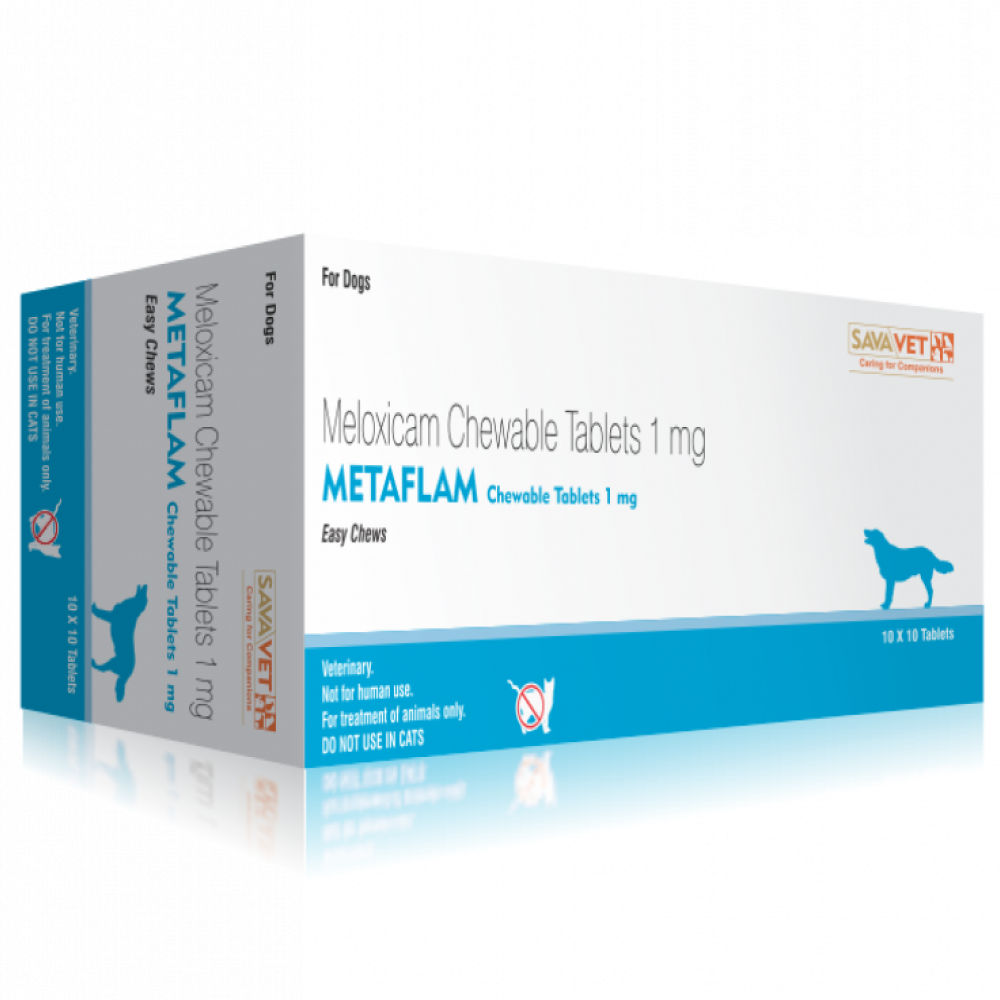 Savavet Metaflam Meloxicam Dog Tablet Pack Of 10 Tablets