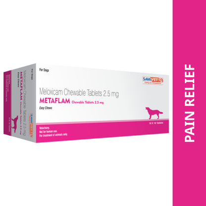 Savavet Metaflam Dog Pain Medication Tablet