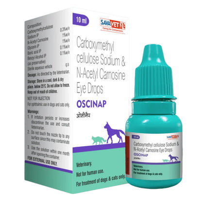 Savavet Oscinap Eye Drops for Dogs and Cats — side view