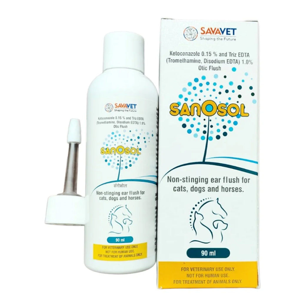 Savavet Sanosol Non Stinging Ear Flush