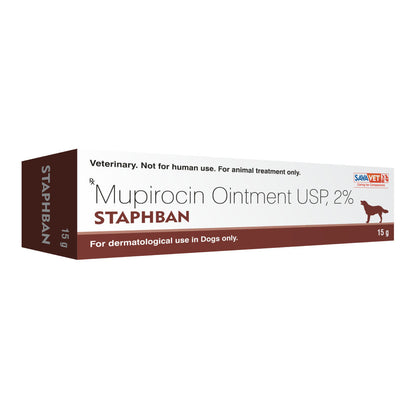 Savavet Staphban (Mupirocin) Ointment for Dogs — detail shot