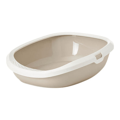 Savic Gizmo Litter Tray with Rim for Cats — back view
