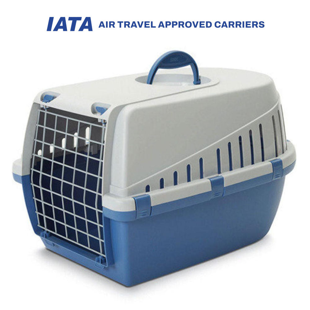 Savic Trotter 1 Iata Approved Travel Carrier For Dogs And Cats Nordic Blue