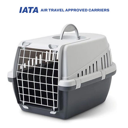 Savic Trotter 2 IATA Approved Travel Carrier for Dogs and Cats — side view