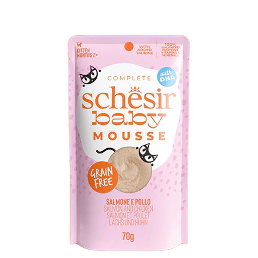 schesir-baby-salmon-and-chicken-mousse-kitten-cat-wet-food 70g
