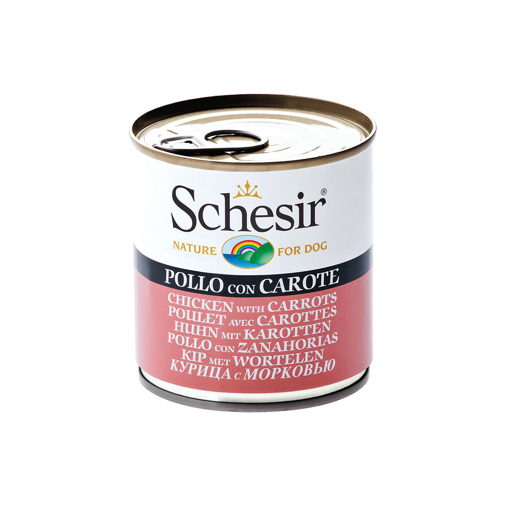 Schesir Chicken Rice With Carrot In Jelly Dog Wet Food