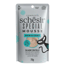 Schesir Special Skin And Coat Salmon Mousse Cat Wet Food