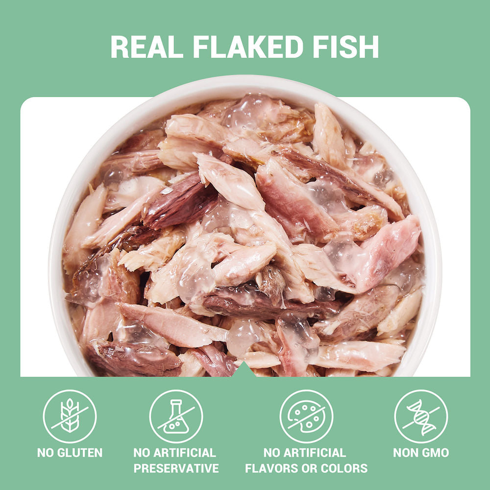 Schesir Tuna Whole Meat & Rice in Jelly Adult Cat Wet Food — back view