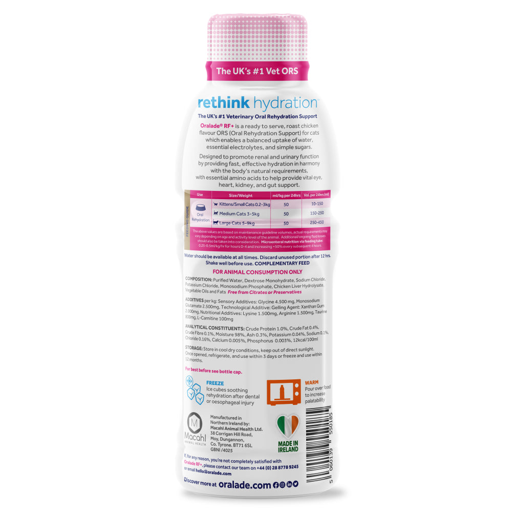 Oralade Advanced Rf Oral Rehydration Support For Cats - Image 4