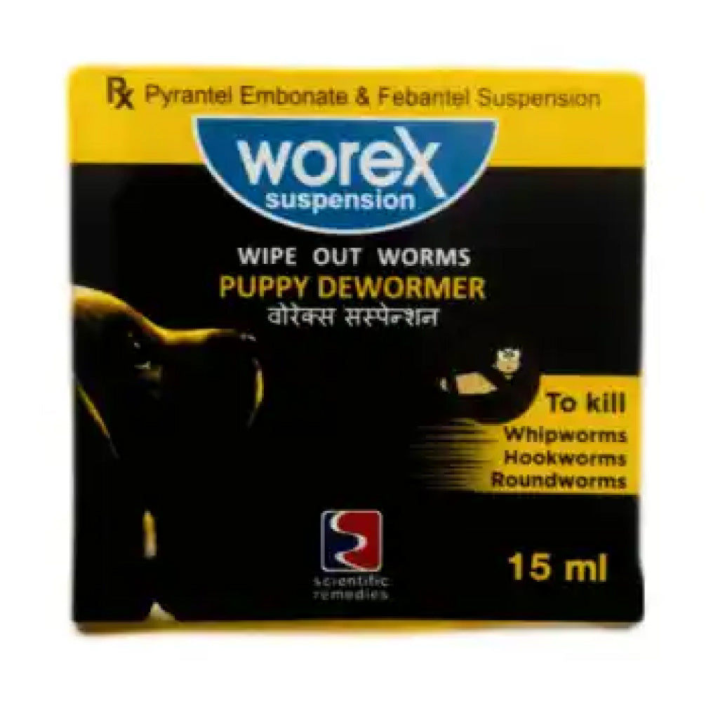 Scientific Remedies Worex Suspension Puppy Dewormer — side view