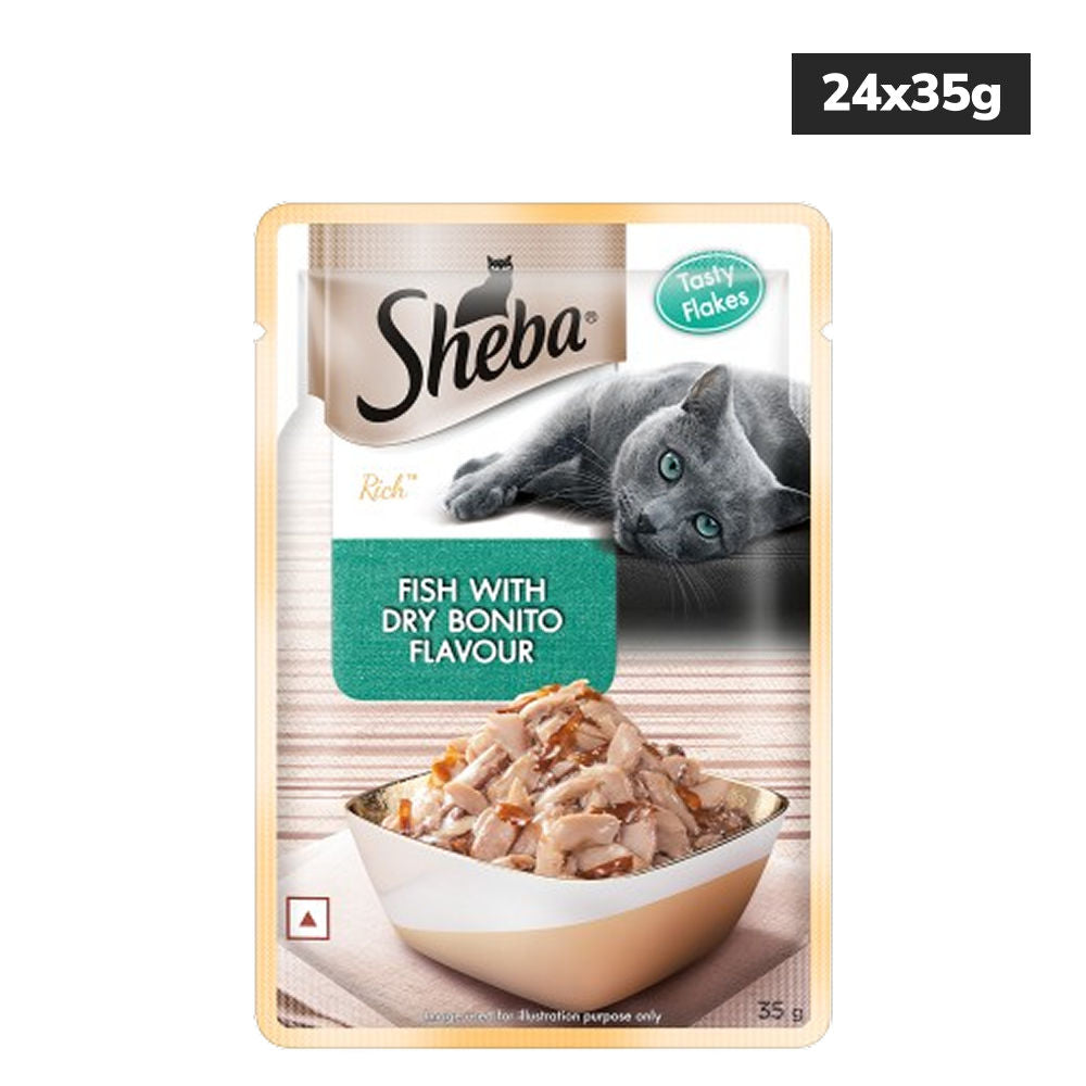 sheba-fish-with-dry-bonito-flake-premium-cat-wet-food 24x35g