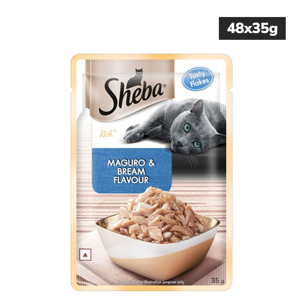 Sheba Maguro & Bream Fish Mix Premium Cat Wet Food — image 6