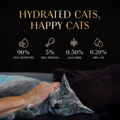 Sheba Chicken & Chicken Whitefish Sasami Selection Melty Premium Cat Treats — detail shot