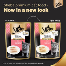 Sheba Chicken Loaf Rich Premium Kitten 2 12 Months Fine Cat Wet Food Bgb - Image 2