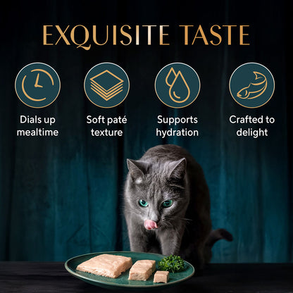 Sheba Katsuo Pate Rich Premium Adult Fine Cat Wet Food — detail shot
