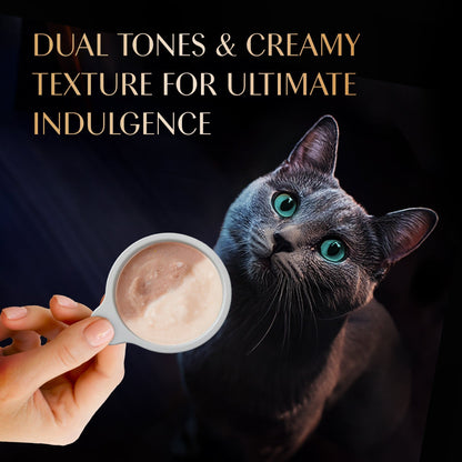 Sheba Melty Spoons Maguro Flavour with Tuna Cream Lickable Creamy Cat Treats — back view