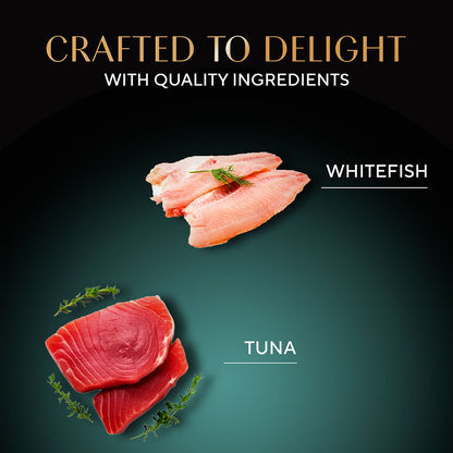 Sheba Pure Tuna Filets In Jelly Premium Cat Wet Food And Chicken Flavour Irresistible All Life Stage Cat Dry Food Bgb - Image 2