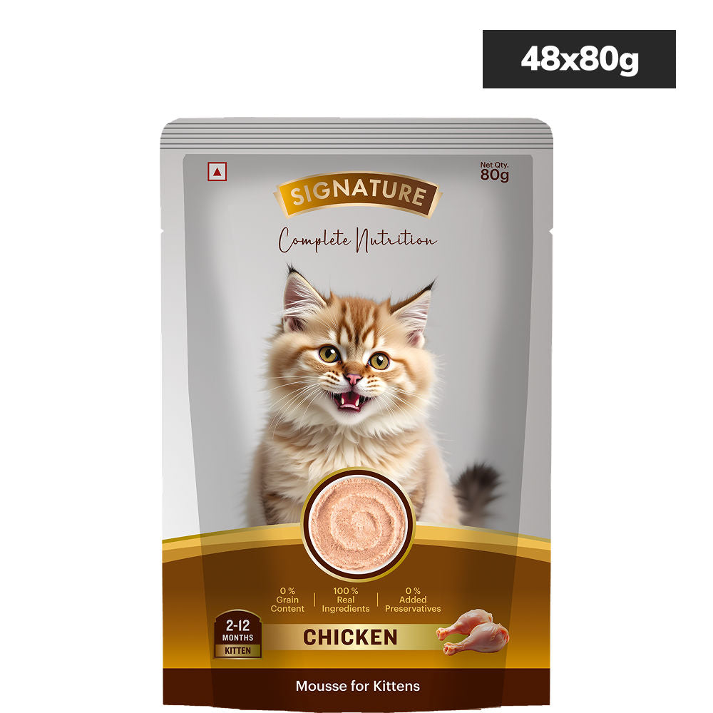 Signature Grain Zero Chicken Mousse Kitten Cat Wet Food — image 6