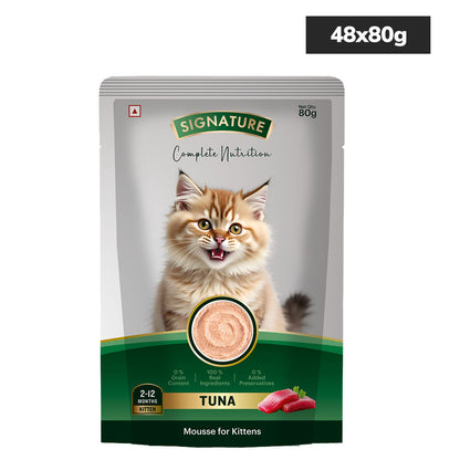 Signature Grain Zero Tuna Mousse Kitten Cat Wet Food — image 6