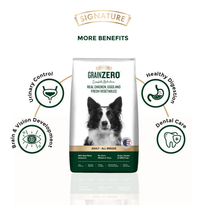 Signature Grain Zero Real Chicken Egg And Vegetables Mother And Puppy Starter Dog Dry Food Copy - Image 5