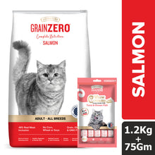 Signature Grain Zero Salmon Adult All Breed Adult Cat Dry Food