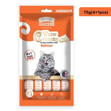 Signature Grain Zero Salmon Lickable Creamy Treats For Cats
