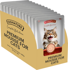 Signature Grain Zero Salmon Mousse Adult Cat Wet Food