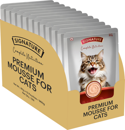 Signature Grain Zero Salmon Mousse Adult Cat Wet Food