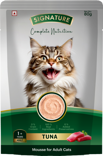 Signature Grain Zero Tuna Mousse Adult Cat Wet Food — side view
