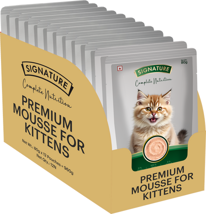 Signature Grain Zero Tuna Mousse Kitten Cat Wet Food
