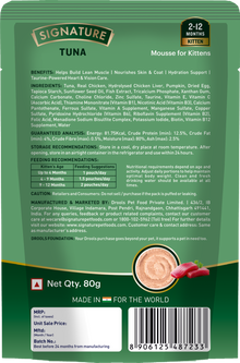 Signature Grain Zero Tuna Mousse Kitten Cat Wet Food - Image 2
