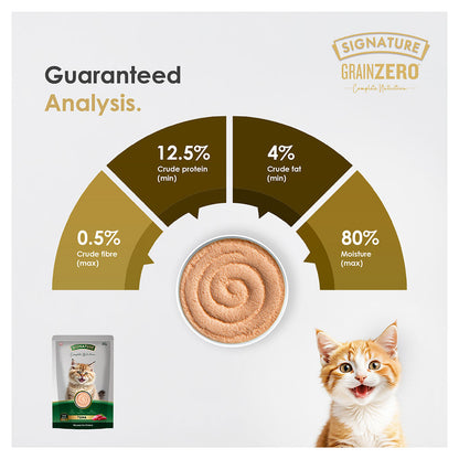 Signature Grain Zero Tuna Mousse Kitten Cat Wet Food — detail shot