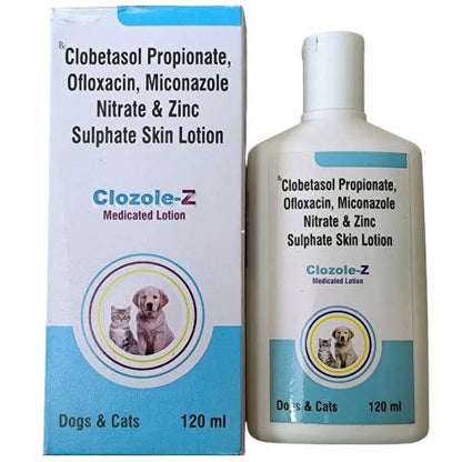 Clozole Z Lotion For Dogs And Cats