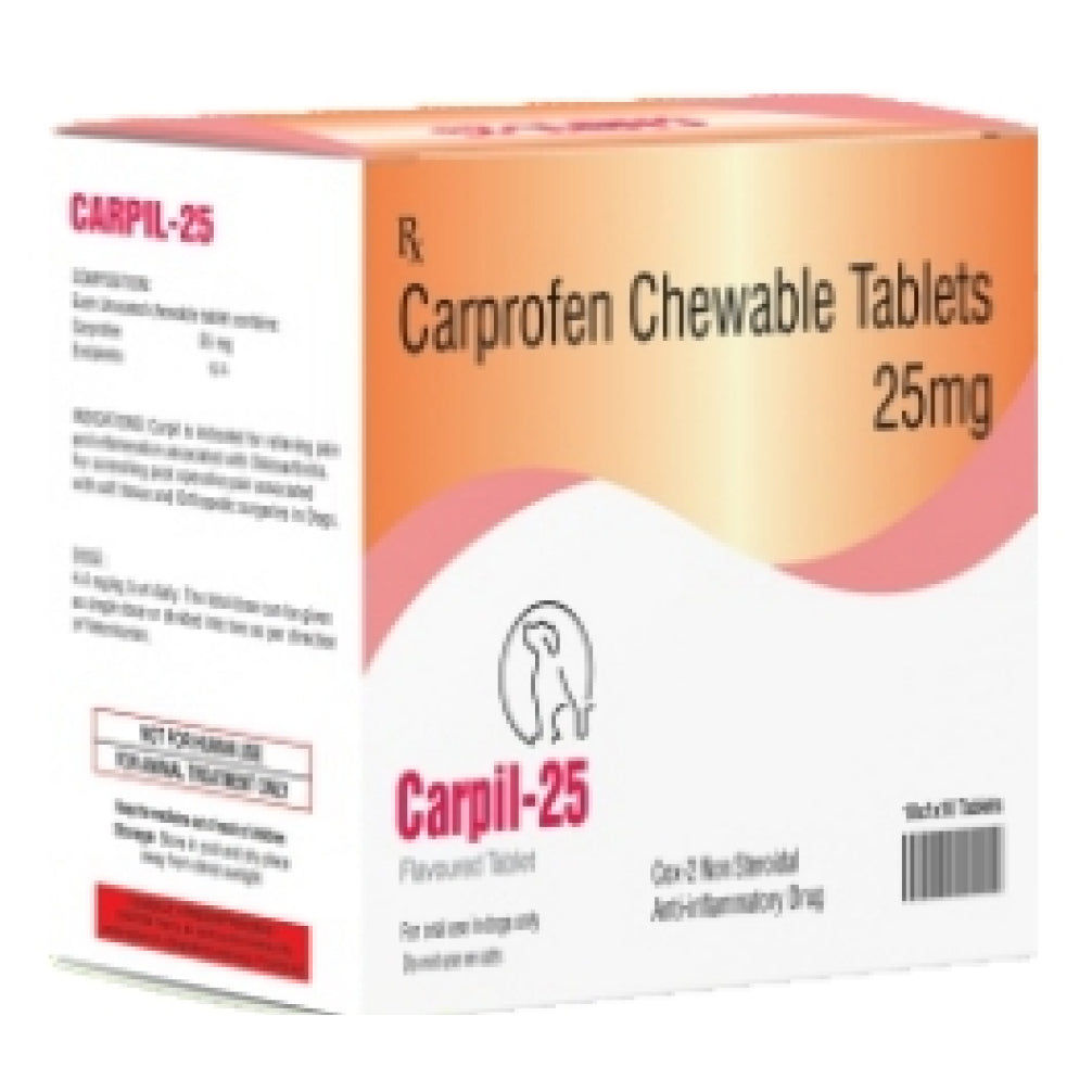 Sihil Carpil 25Mg Tablets For Dogs