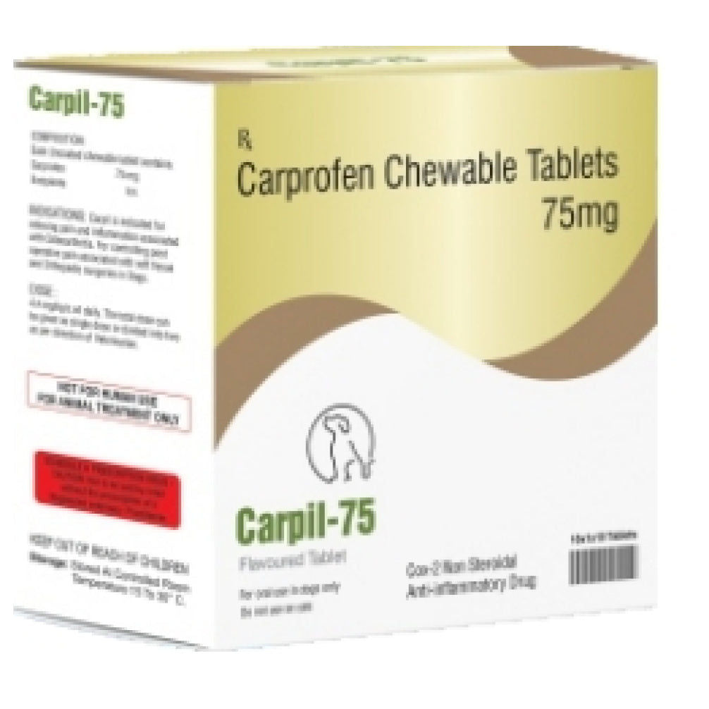 Sihil Carpil 75Mg Tablets For Dogs