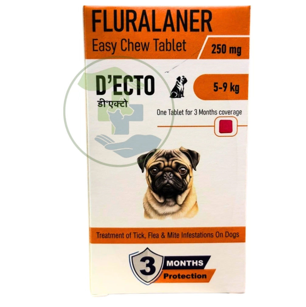 Sihil D Ecto Fluralaner 250Mg Tablet For Dogs