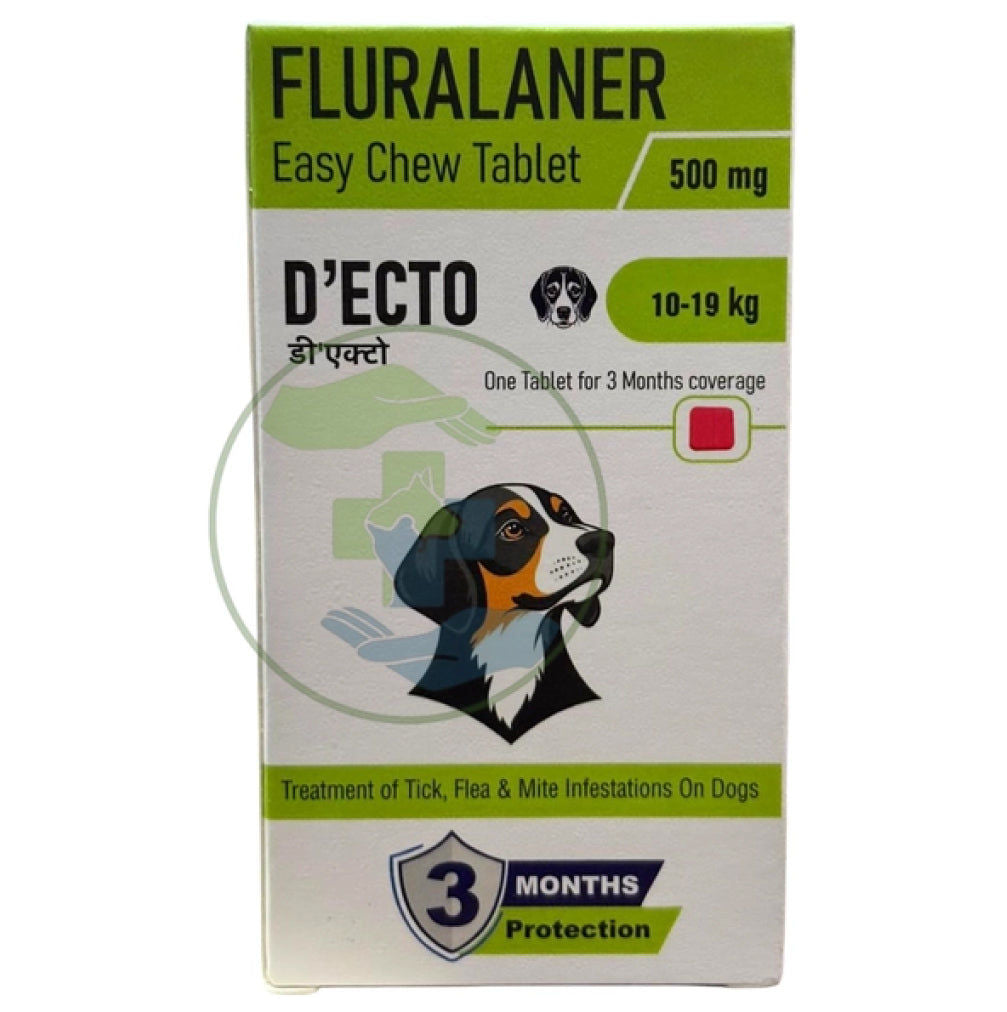 Sihil D Ecto Fluralaner 500Mg Tablet For Dogs