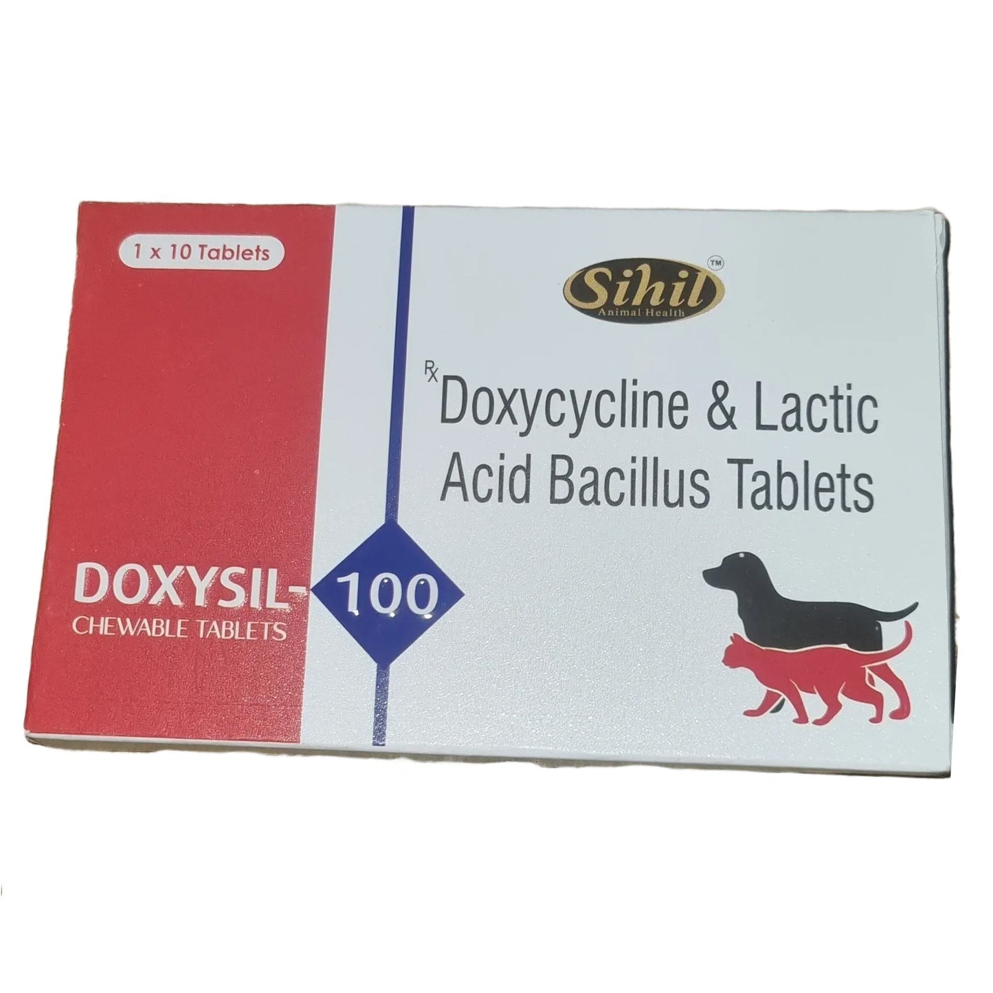 Sihil Doxysil Doxycycline 100Mg Tablet For Dogs Cats