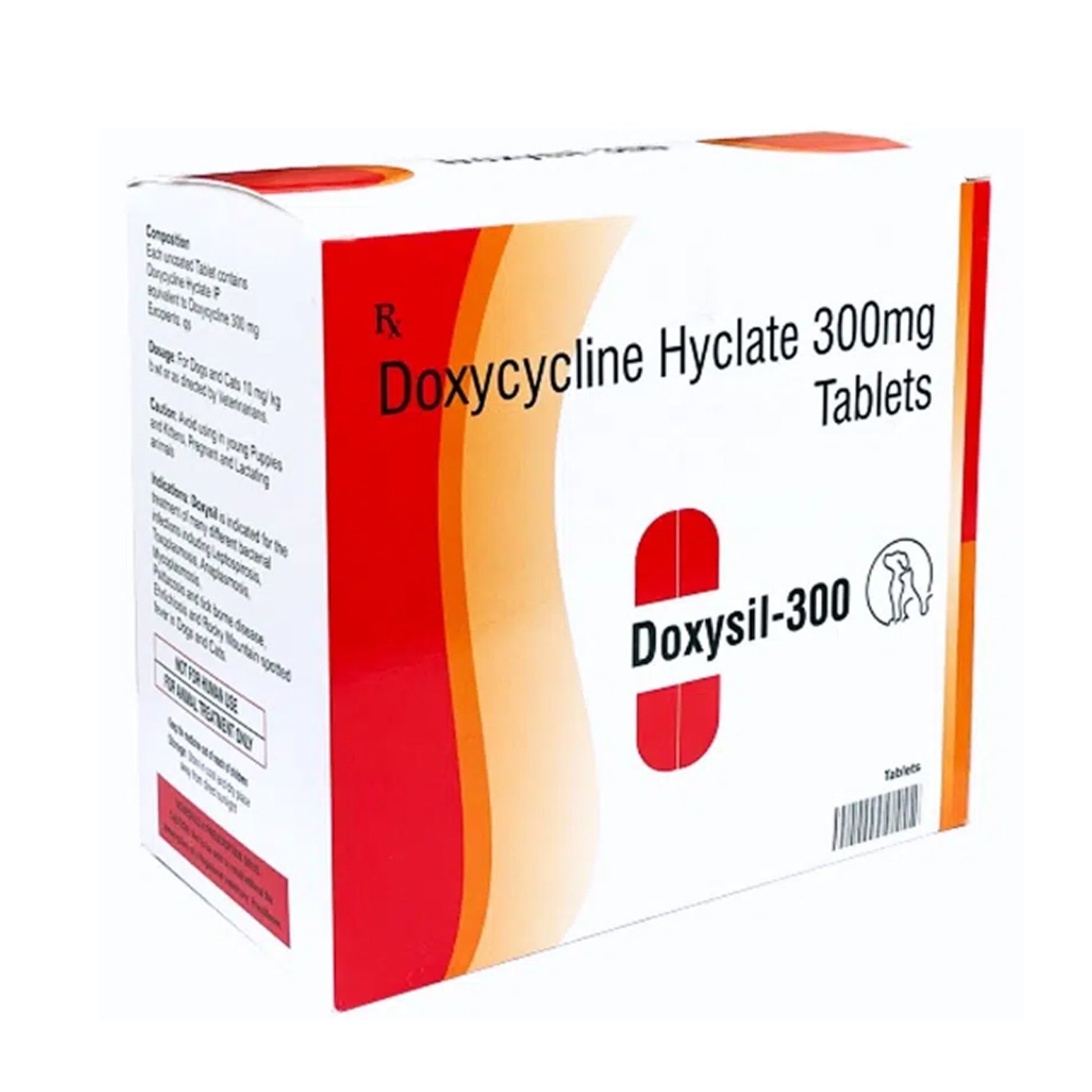 Sihil Doxysil Doxycycline 300Mg Tablet For Dogs Cats