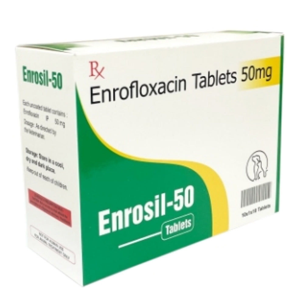 Sihil Enrosil 50Mg Tablets For Dogs And Cats