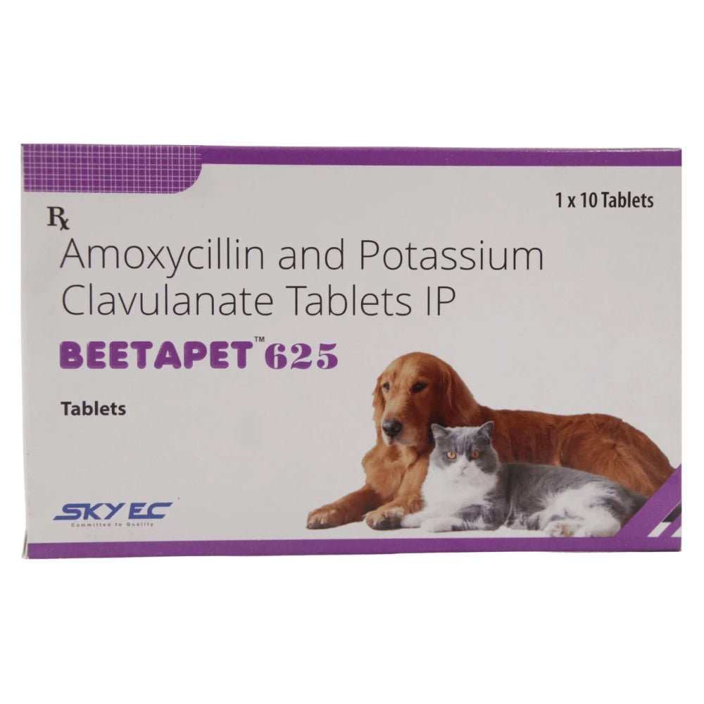 Skyec Beetapet Tablet 625Mg For Dogs And Cats