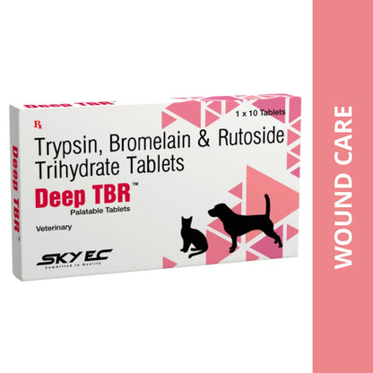 Skyec Deep Tbr Wound Care Tablet For Dogs And Cats