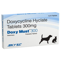 Skyec Doxy Must 300Mg Doxycycline Hyclate Tablets For Dogs And Cats