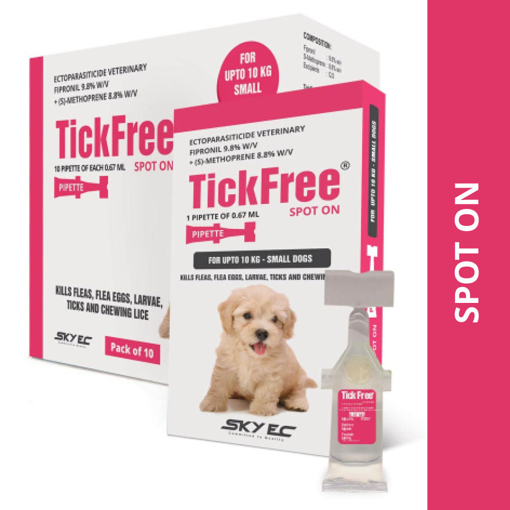 Skyec Tick Free Tick And Flea Control Spot On For Dogs