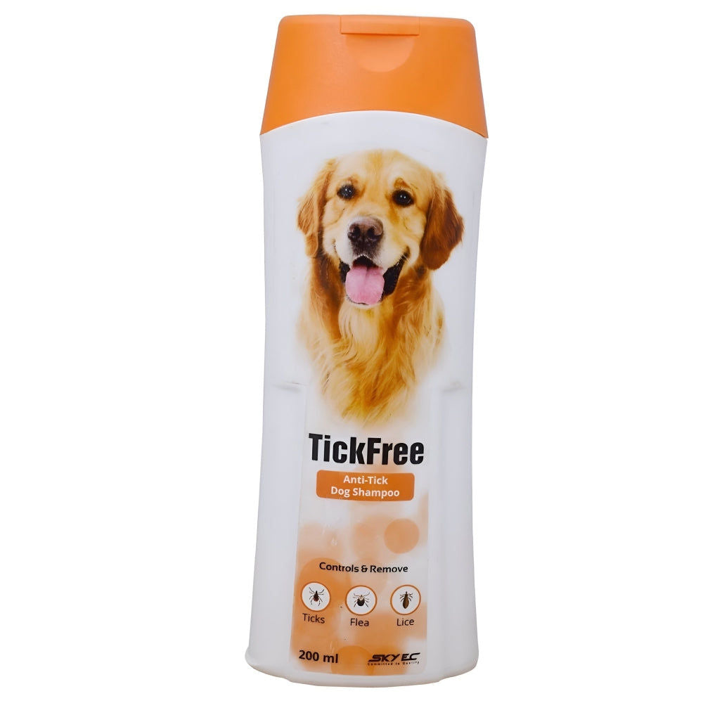 Skyec Tick Free (Cypermethrin) Shampoo for Dogs — detail shot